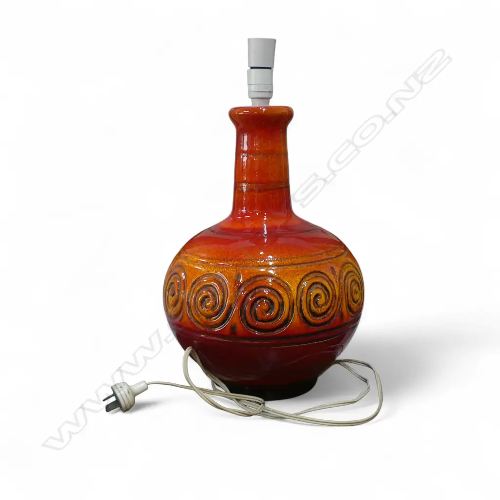 MID-CENTURY W. GERMAN LAMP BASE H.420mm Image 1++