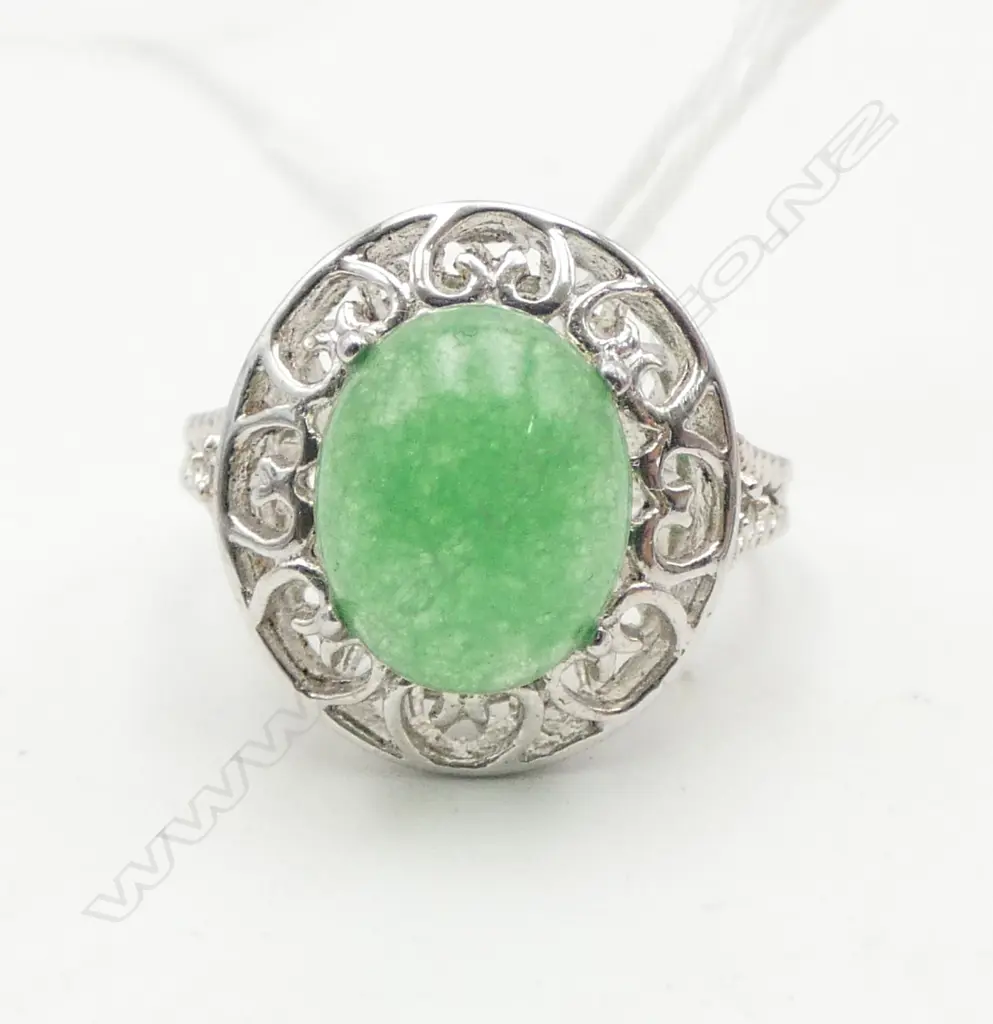 925 SILVER RING SIZE N Image 1++