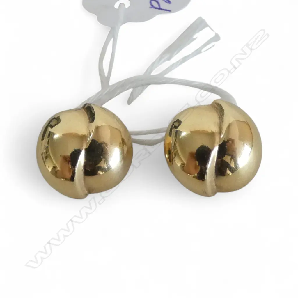 PR 9CT EARRINGS, 2.2gms CLIP ONS Image 1++