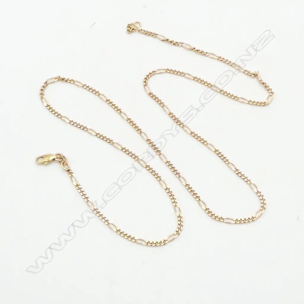 9CT CHAIN L.500mm 5.6gms Image 1++