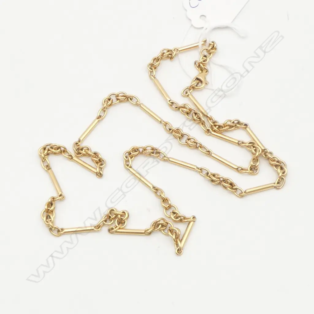 9CT NECKLACE L.620mm 24.7gms Image 1++