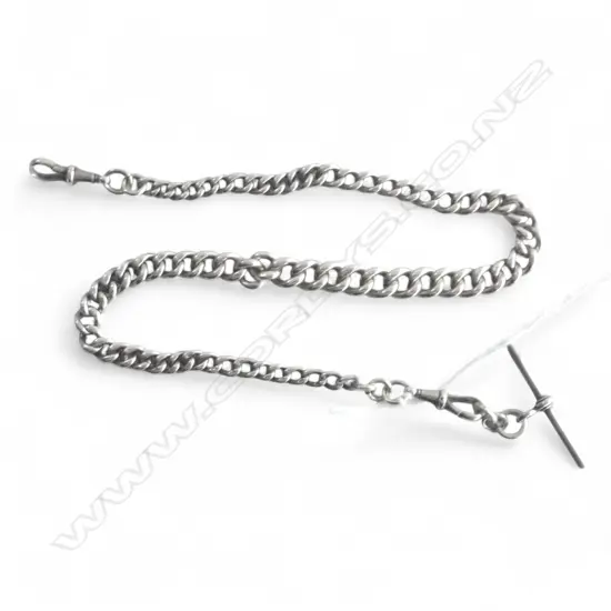 STG SILVER FOB CHAIN, L.425mm, 47gms