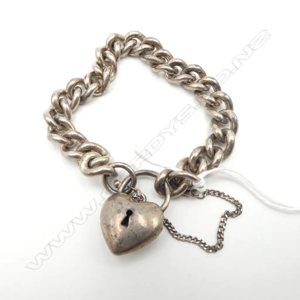 S/SILVER CHAIN BRACLET 62GMS Image 1++