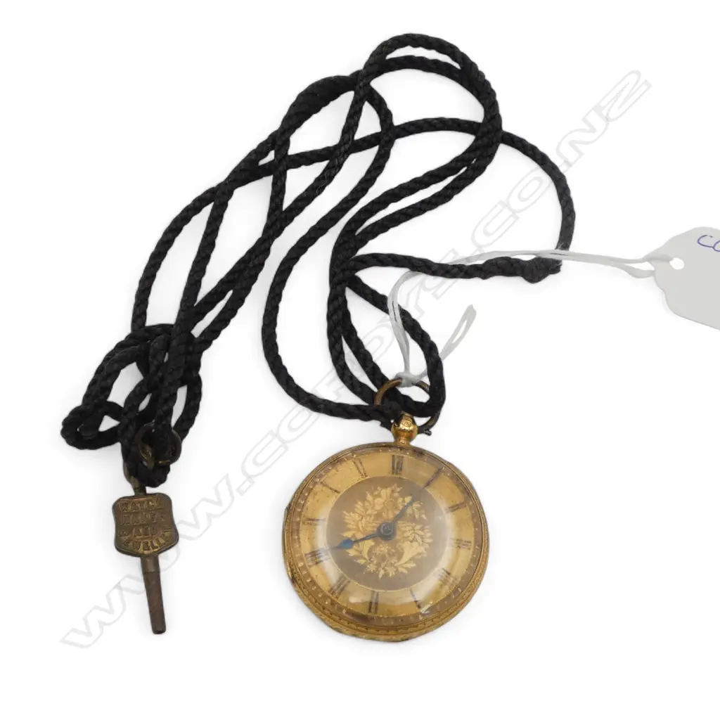 18CT GOLD OPEN FACED POCKET WATCH  50+gms (including movement) Image 1++