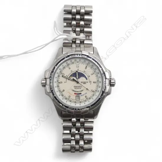 SEIKO WRIST WATCH, MONTHLY TIDE FUNCTION