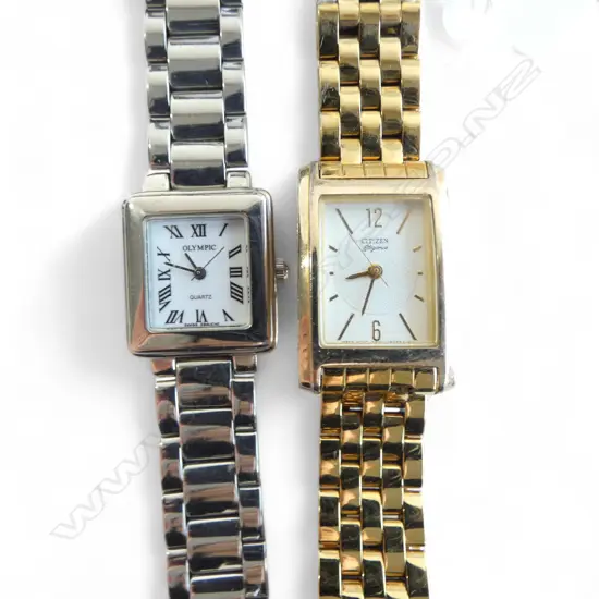 BOXED LADIES CITIZEN WRISTWATCH & BOXED LADIES OLYMPIC WRISTWATCH