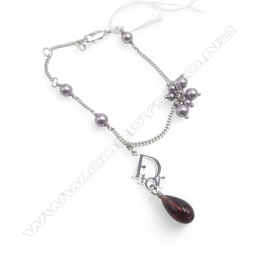 CHRISTIAN DIOR CHARM BRACELET, L.200mm Image 1++
