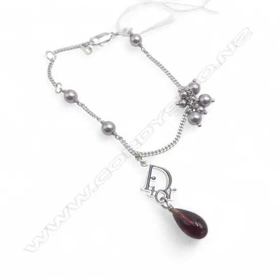CHRISTIAN DIOR CHARM BRACELET, L.200mm