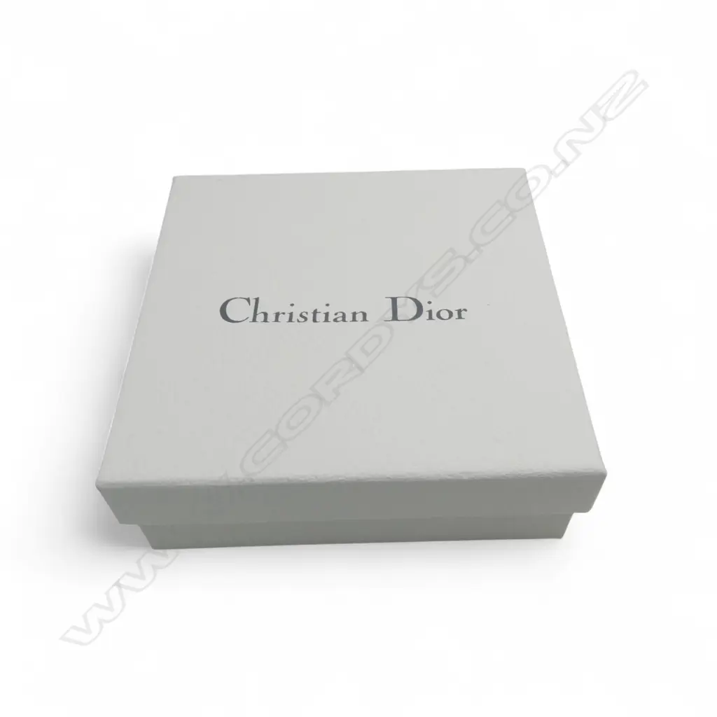 CHRISTIAN DIOR CRYSTAL BOW NECKLACE, CHAIN L.400mm Image 1++