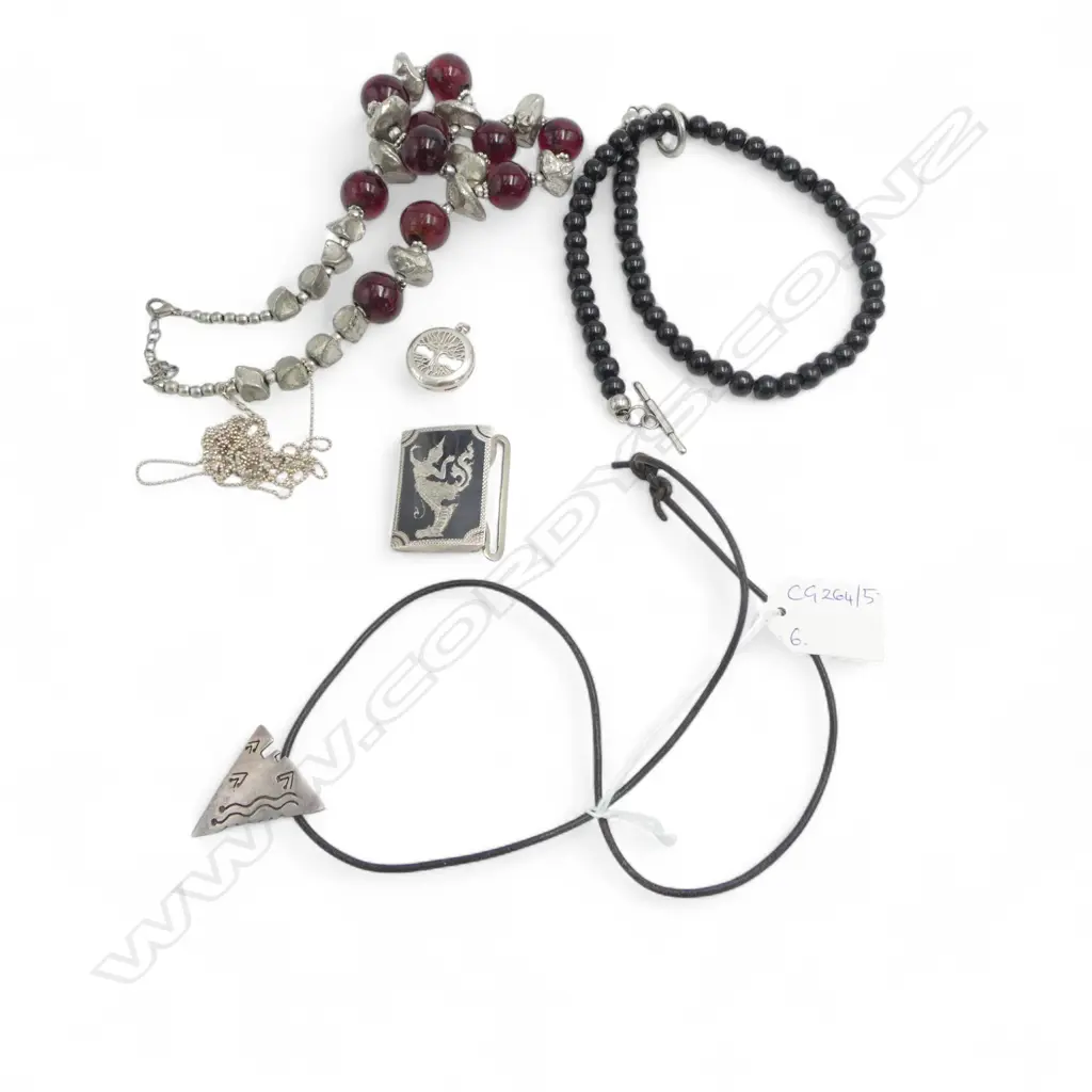 6 PCES JEWELLERY; SOME STG Image 1++