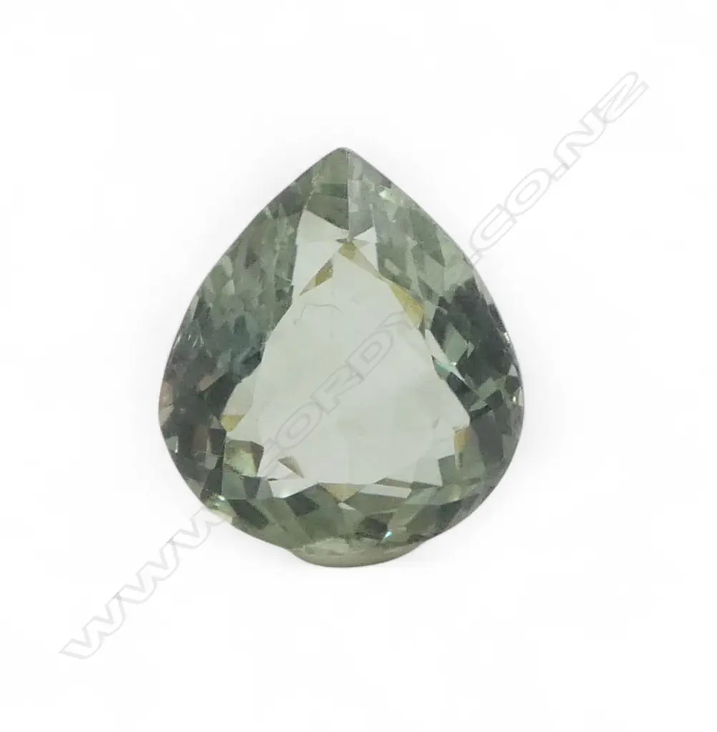 UNSET PEAR CUT GRN AMETHYST Image 1++