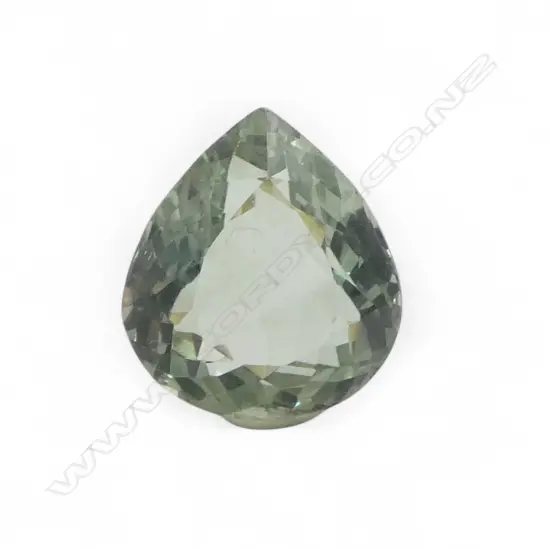 UNSET PEAR CUT GRN AMETHYST