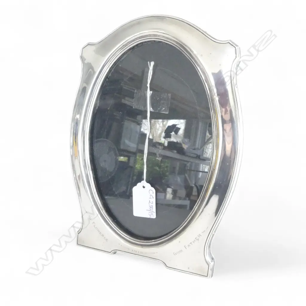 STG SILVER PHOTO FRAME, B'HAM 1913 240x180mm Image 1++