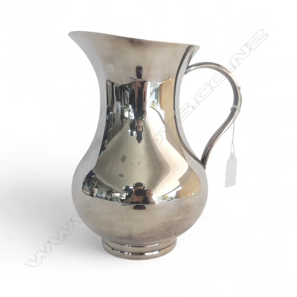 QUALITY FRENCH CHRISTOFLE SILVER PLATE ICED WATER JUG H.210mm Image 1++
