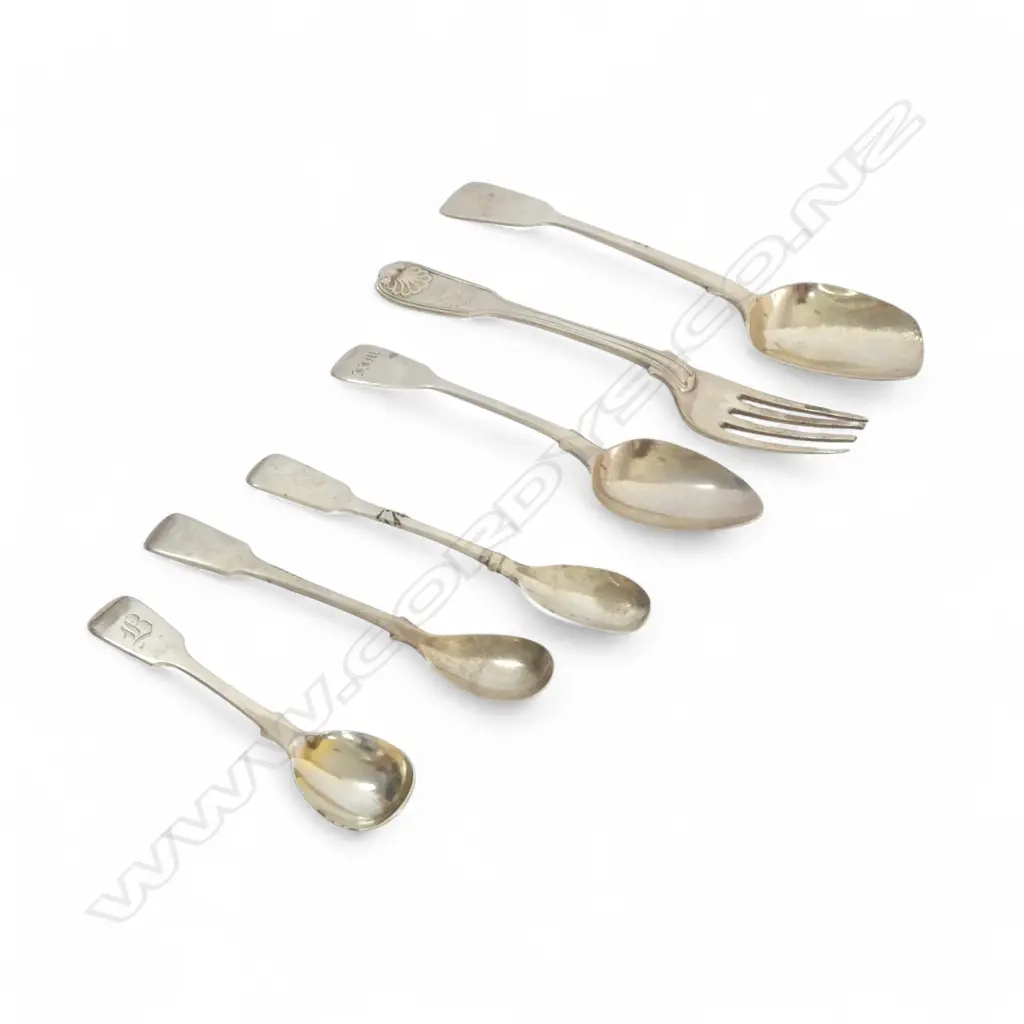 6 PCES STG SILVER CUTLERY 172gms Image 1++