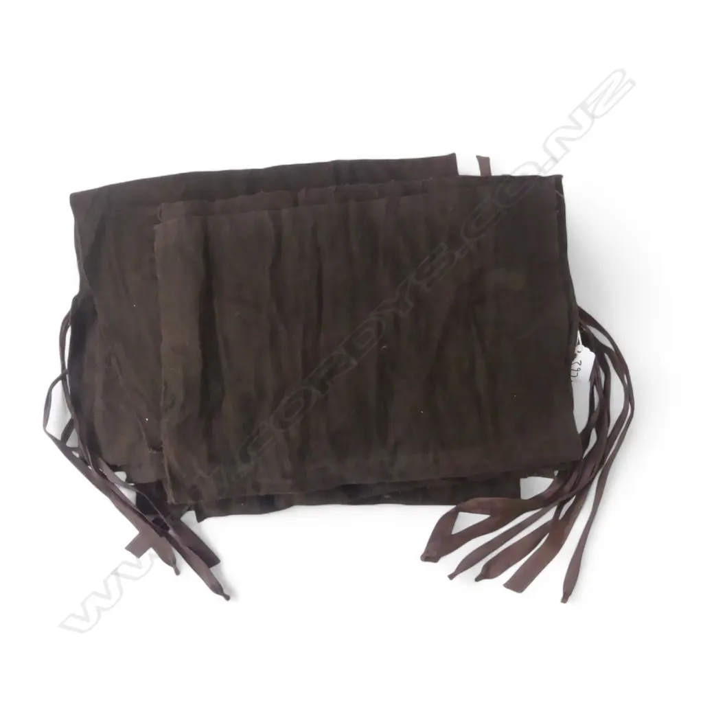 8 FELTED SILVER CUTLERY POUCHES, EA w 6 SECTIONS Image 1++