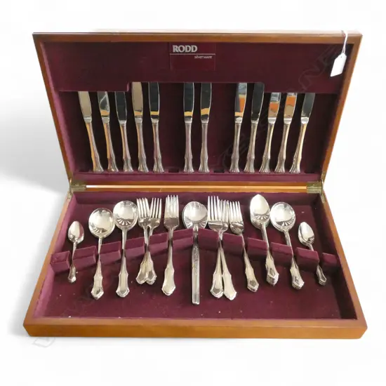 CANTEEN OF RODD CUTLERY salad servers different pat.