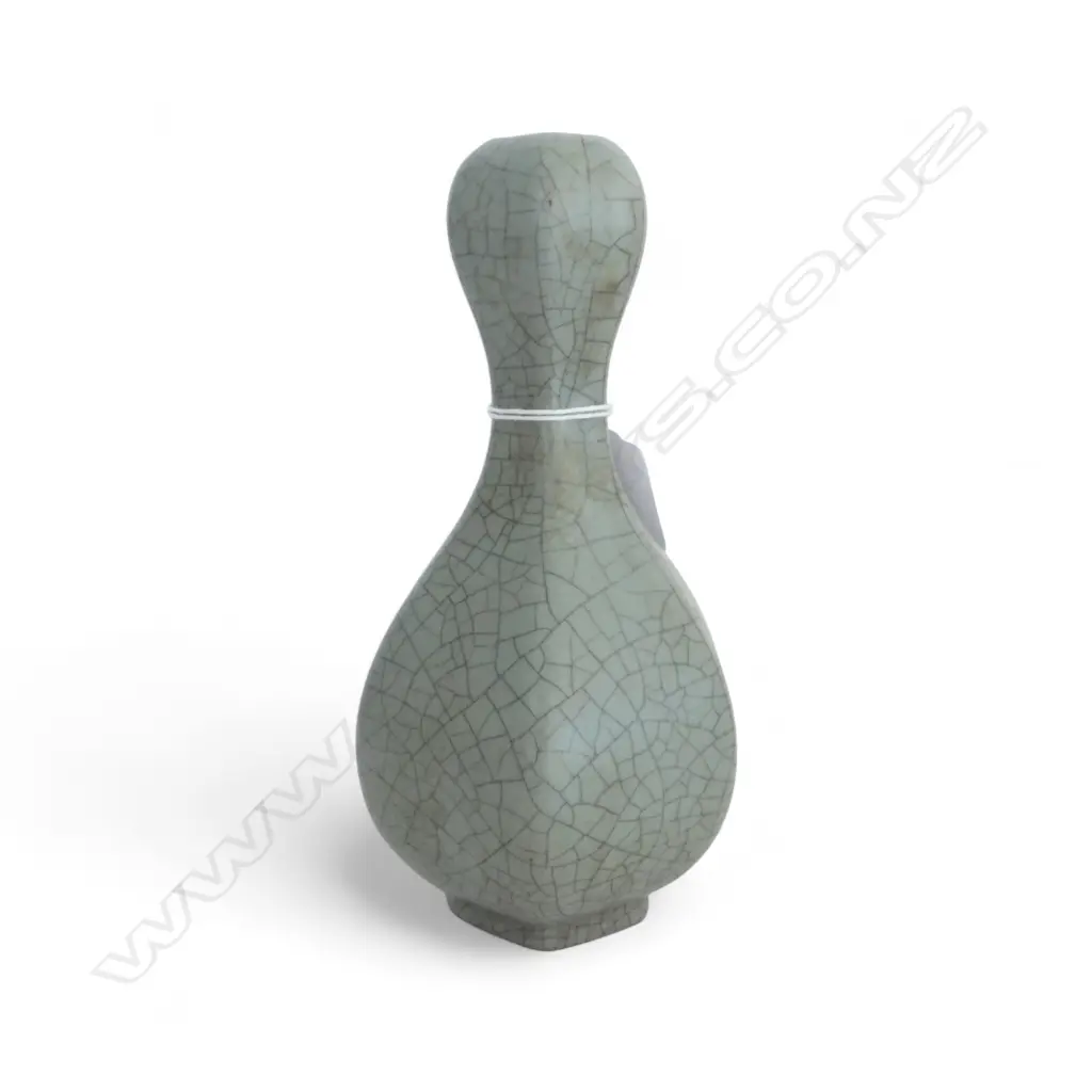 ORIENTAL CRACKLE GLAZE VASE H.180mm Image 1++