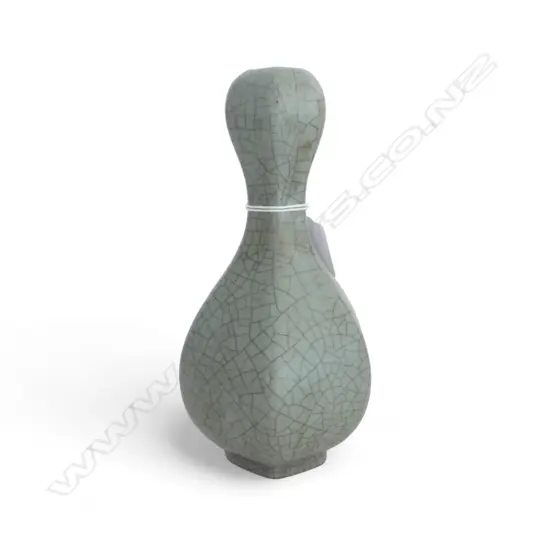 ORIENTAL CRACKLE GLAZE VASE H.180mm