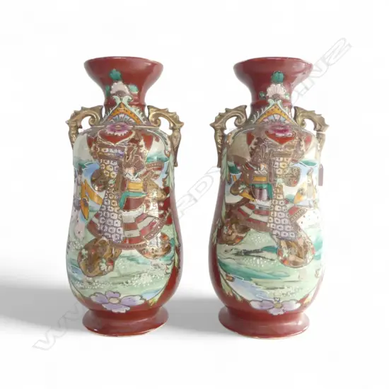 PR ORIENTAL VASES H.410mm