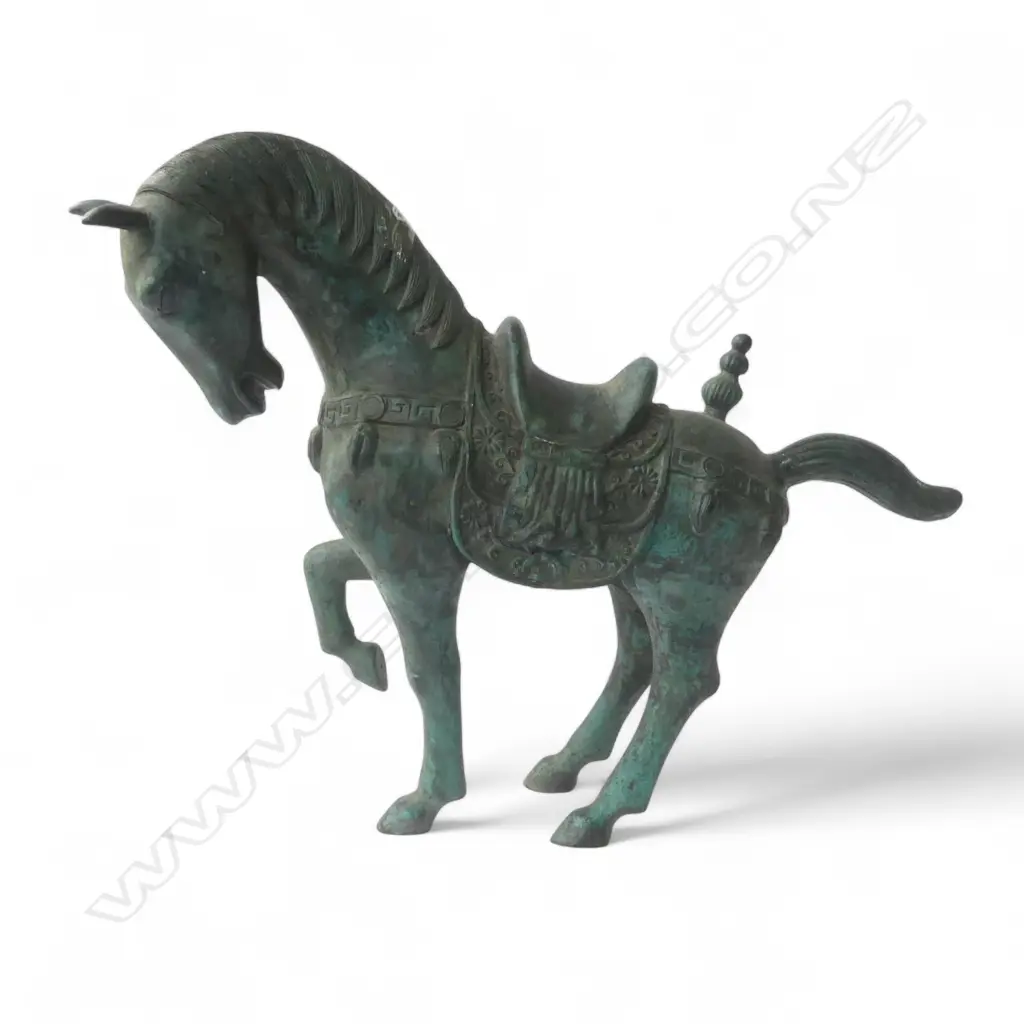 MODERN METAL TANG STYLE HORSE H.430 L.590mm Image 1++