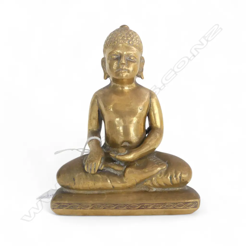 INDIAN BRASS BUDDHA H.150mm Image 1++