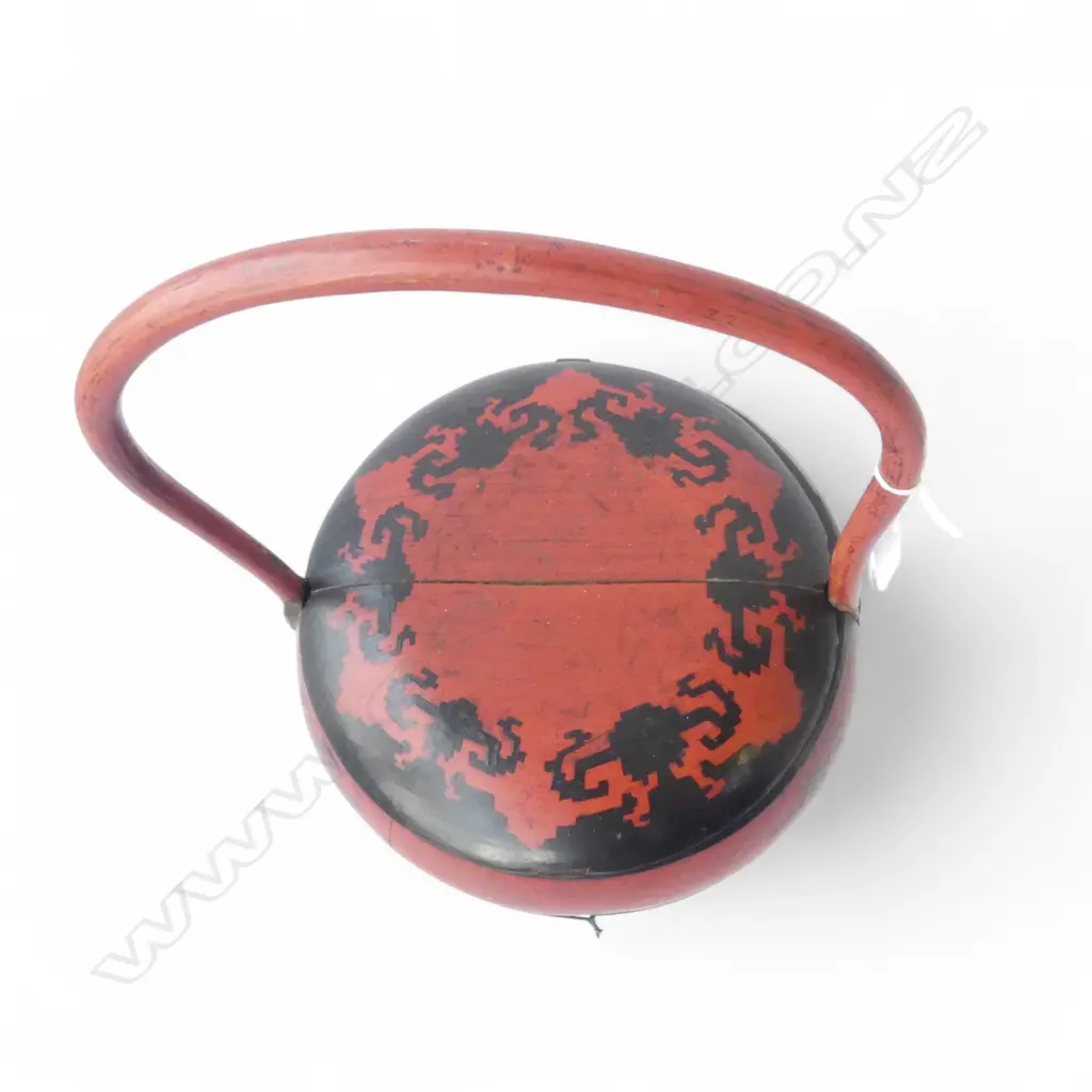 CHINESE WOODEN WEDDING BASKET H.450mm Image 1++