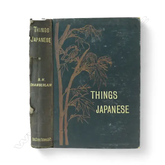 BH.CHAMPBERLAIN 'THINGS JAPANESE'