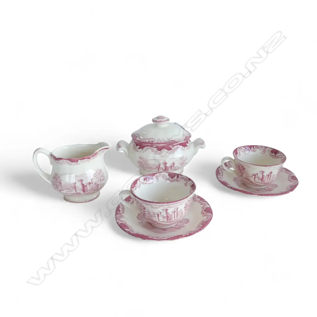 6 PCS VINTAGE RORSTRAND SWEDISH 'BENGALI' CHINA Image 1++