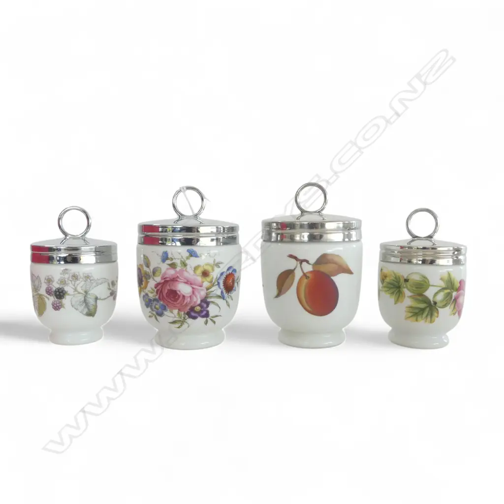 4 ROYAL WORCESTER EGG CODDLERS  Image 1++