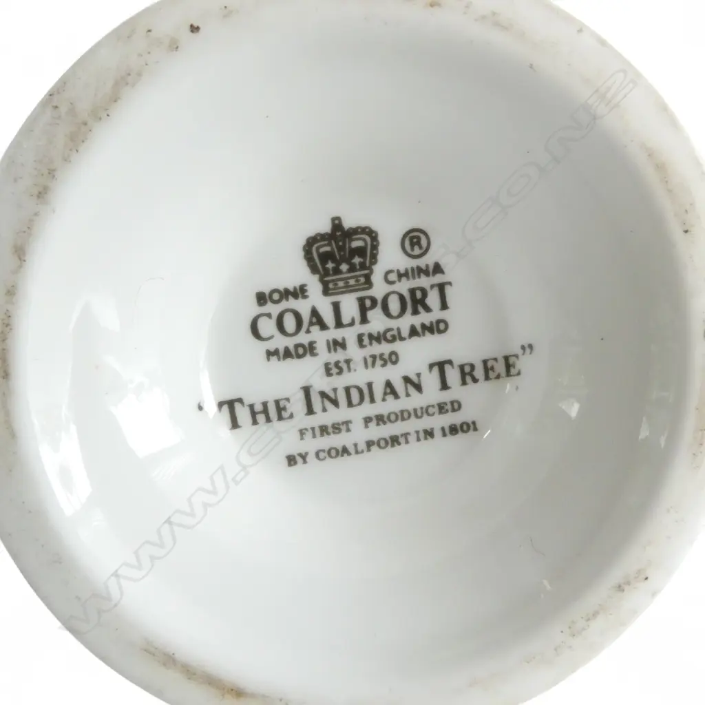 2 COALPORT 'THE INDIA TREE' LIDDED VASES H.175mm + PORTMEIRION VASE H.225mm Image 1++