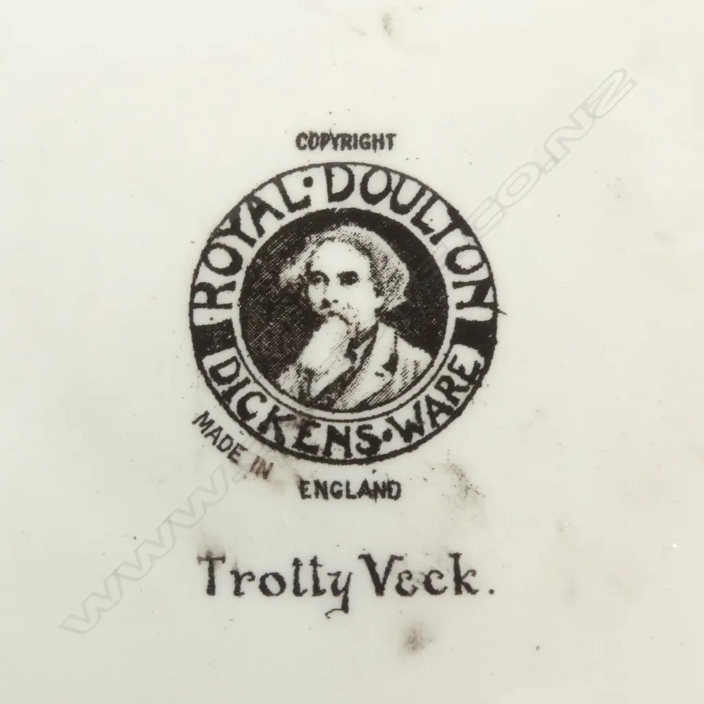 6 ASST. ROYAL DOULTON 'DICKENS WARE' PLATES Image 1++