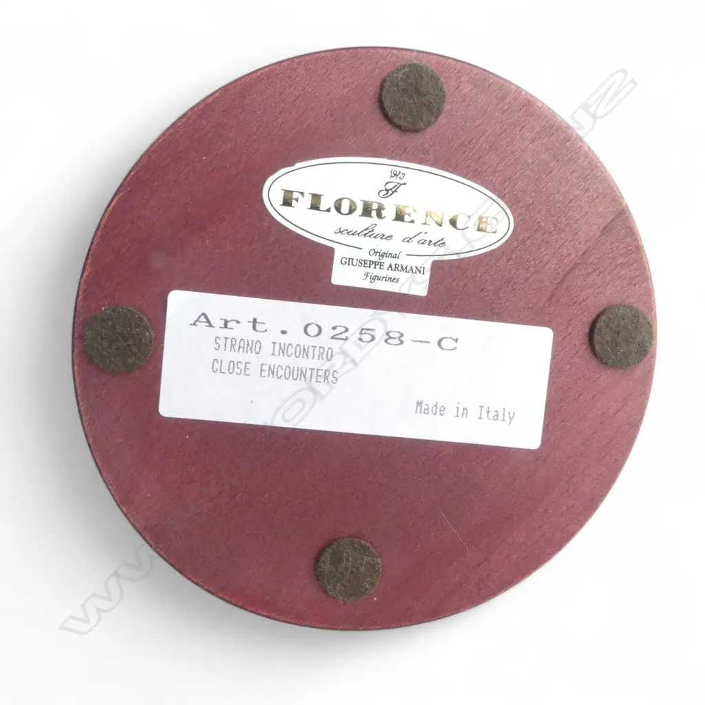 GIUSEPPE ARMANI FIGURINE - GIRL w. GOOSE & DOG H.130mm Image 1++