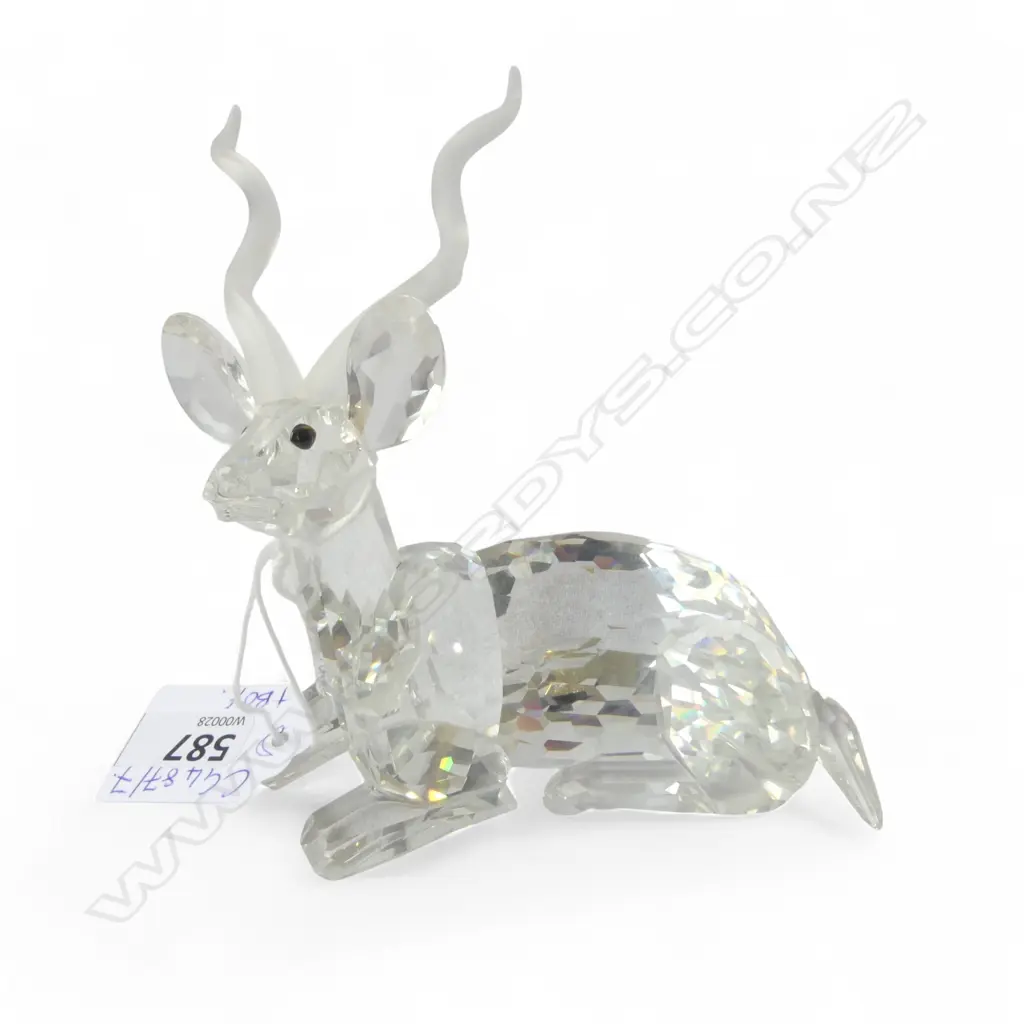 SWAROVSKI 'INSPIRATION AFRICA - THE KUDU' 1994 H.105mm + BOX Image 1++