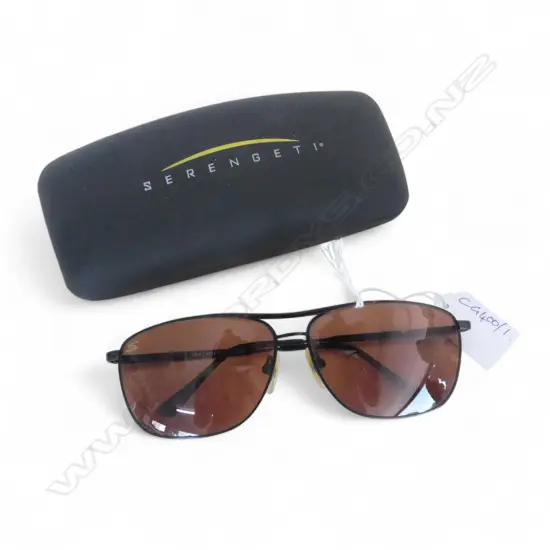 SERENGETI SUNGLASSES, CASED