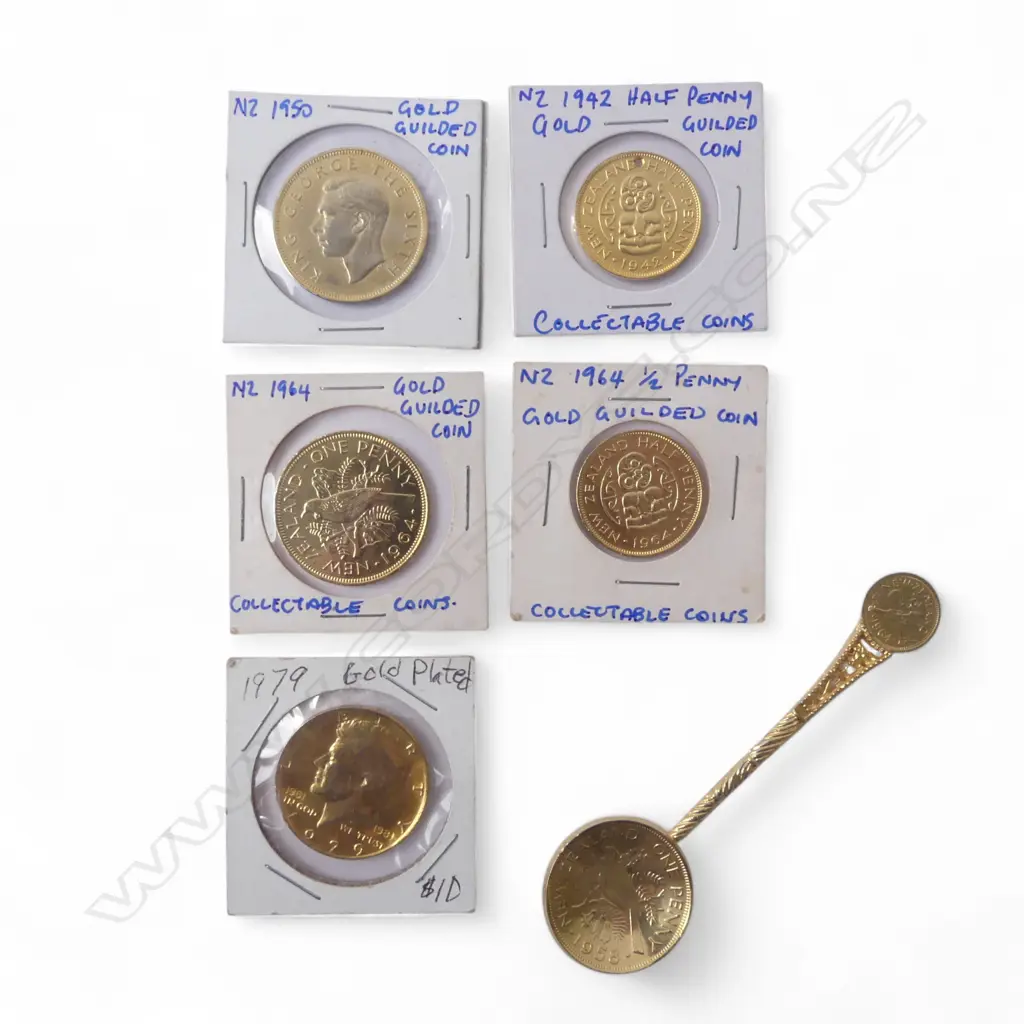 ASST. G/P COINS + COIN SPOON Image 1++
