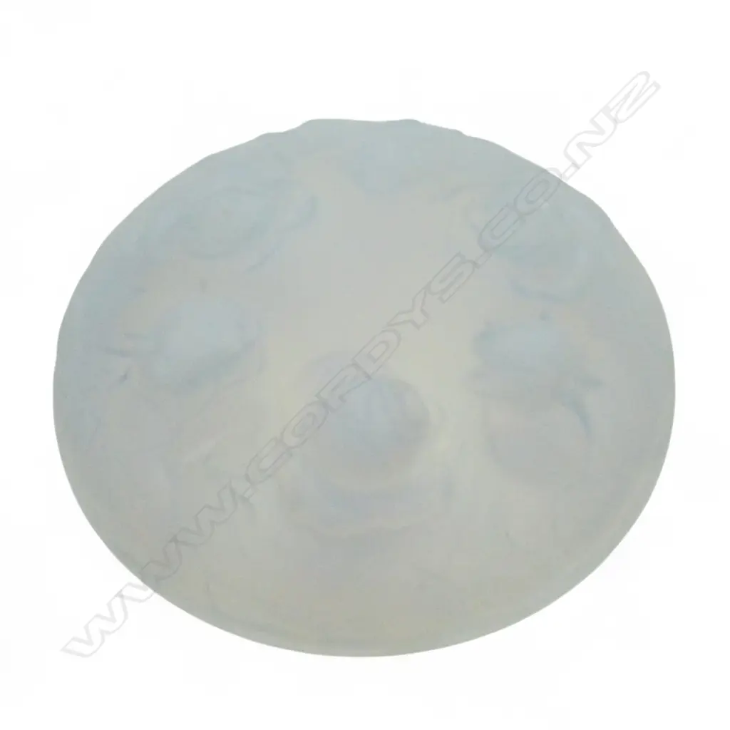 OPALESCENT ETLING ART GLASS DISH Dia.300mm Image 1++