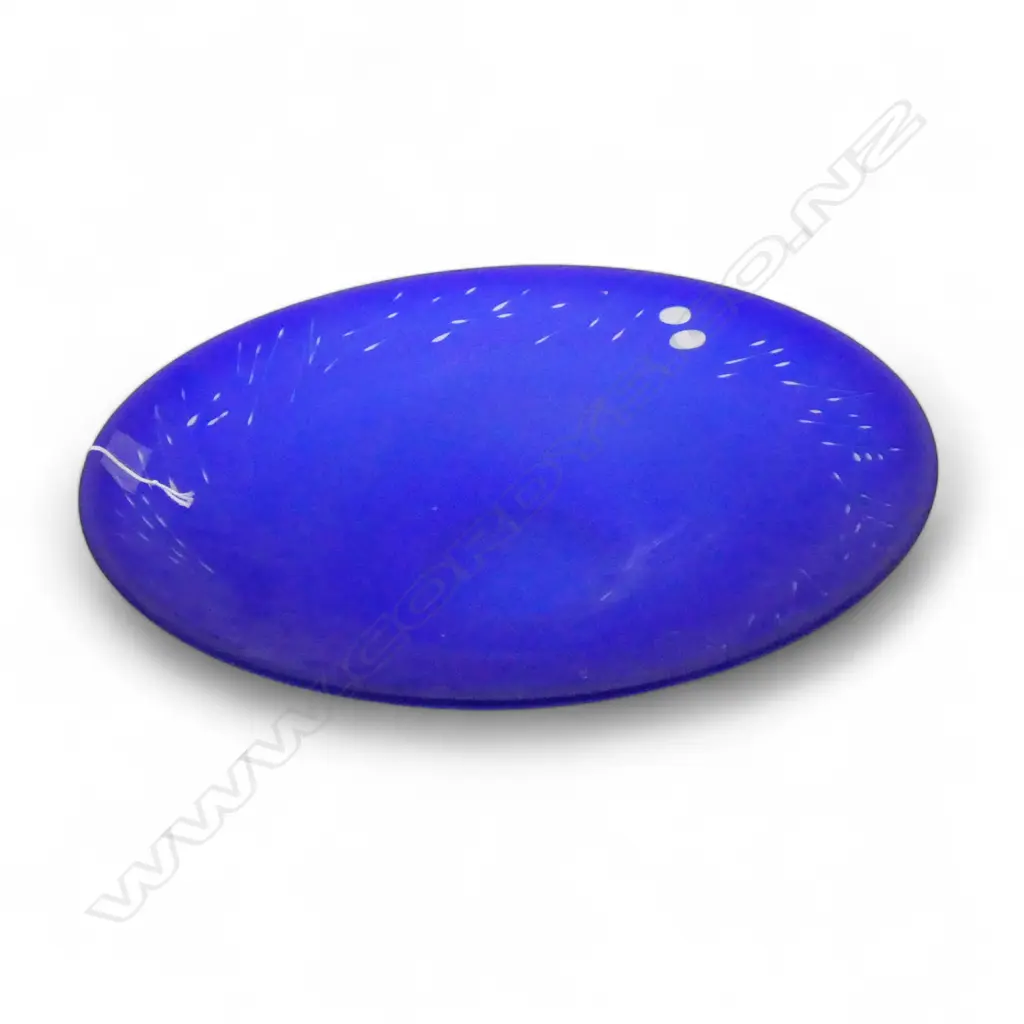 GARY NASH ART GLASS BOWL Dia.355mm signed & dated '93 Image 1++