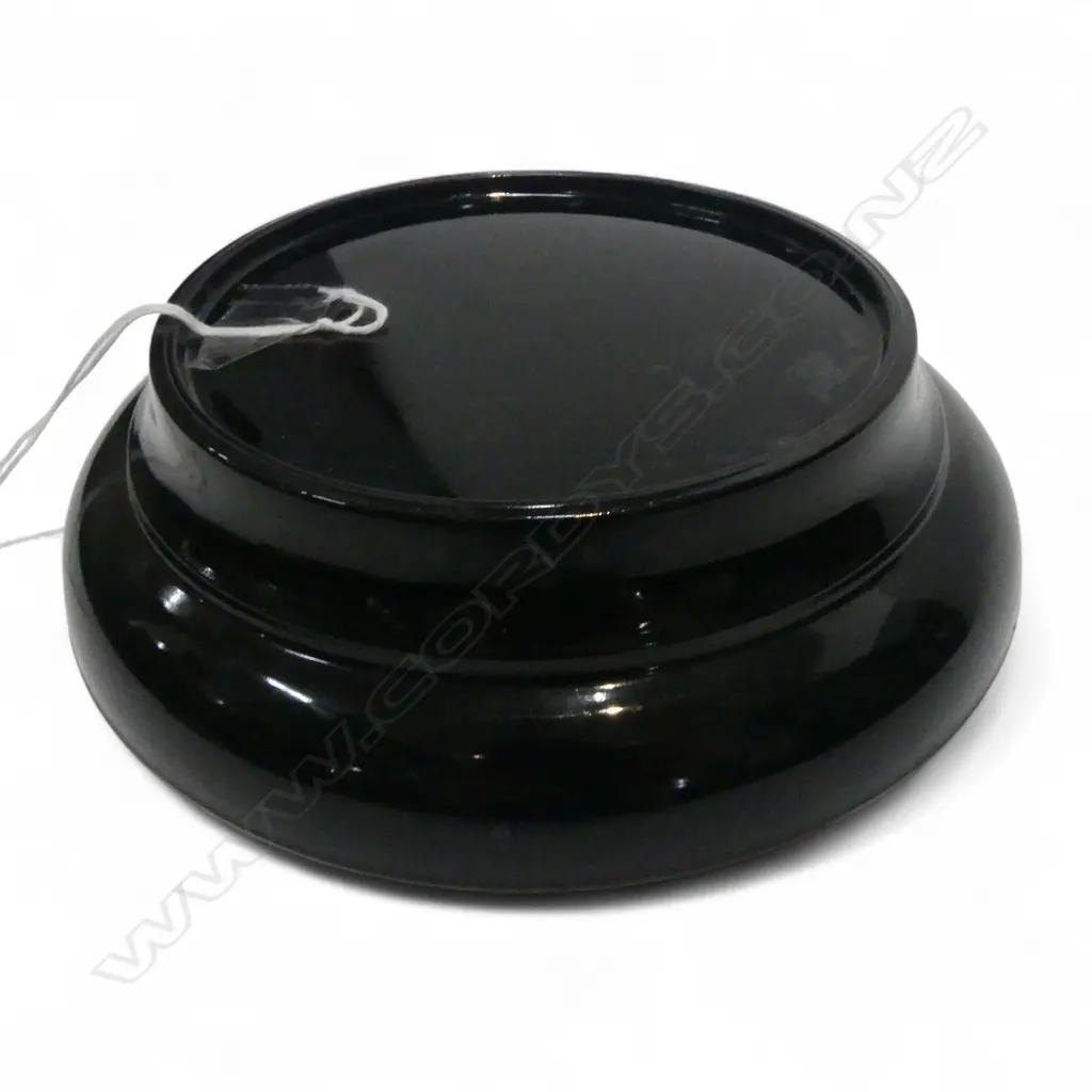 BLACK GLASS STAND Dia.165mm Image 1++