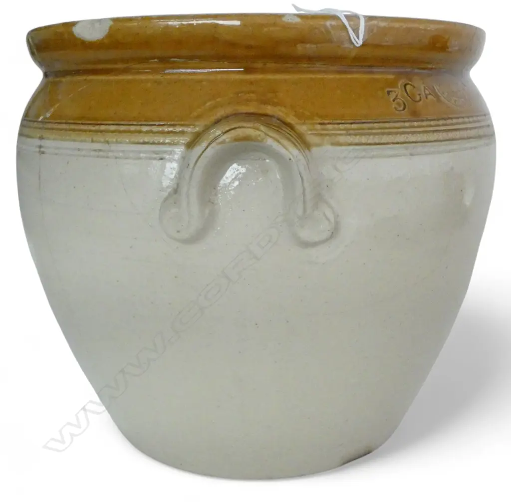 LARGE 3 GAL. CROCK, SYDNEY 1914, REPAIRED H.270mm Image 1++