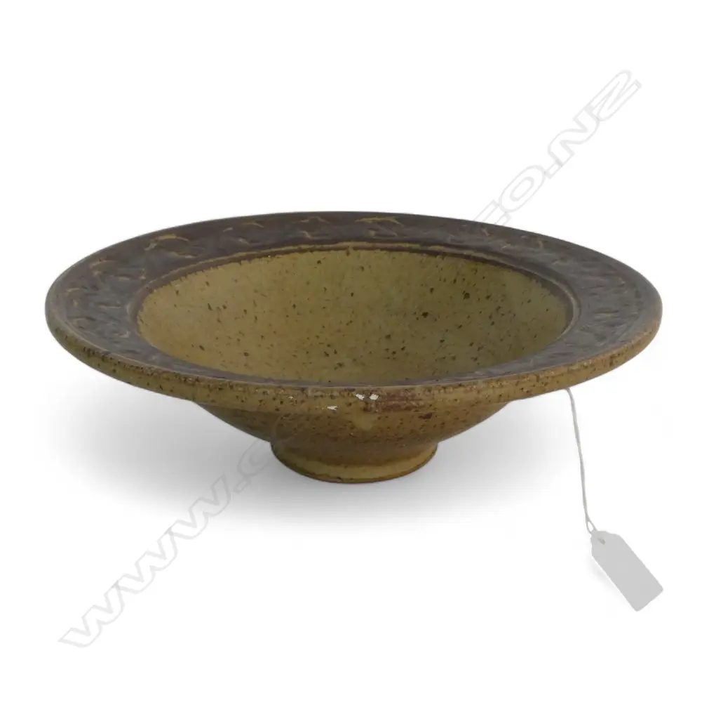 POTTERY BOWL Dia.315mm Image 1++