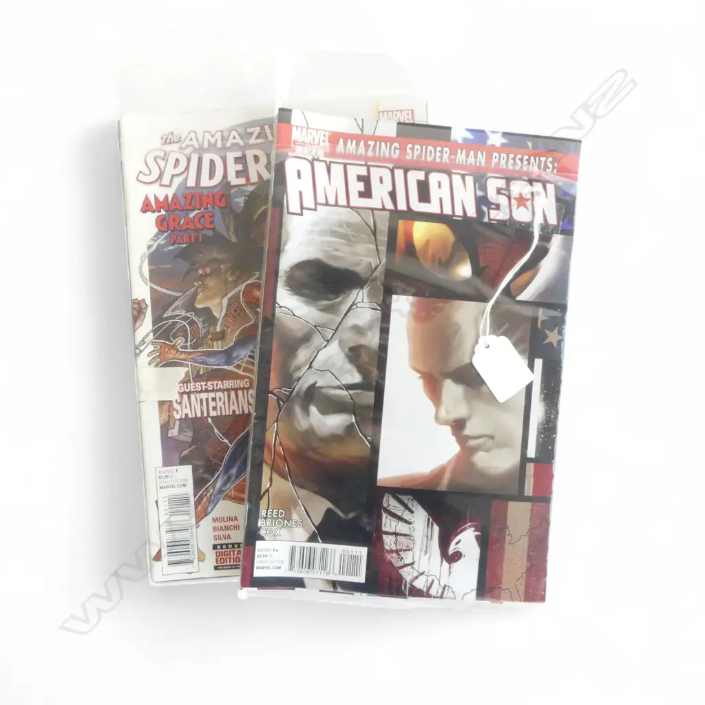 'SPIDER-MAN - AMAZING GRACE' COMIC SERIES (5) + 'AMERICAN SON' COMPLETE COMIC SERIES (4)  Image 1++