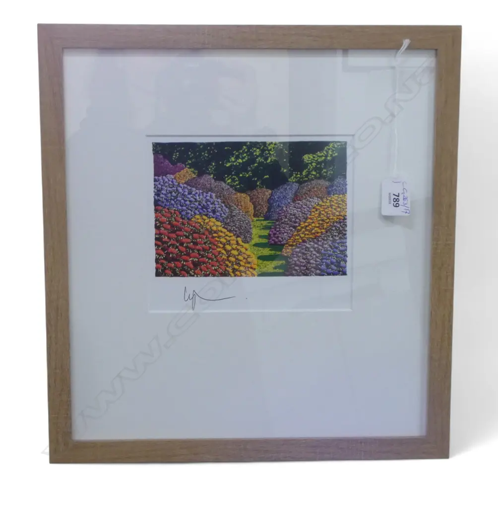 KARL MAUGHAN PRINT, SIGNED 150x175mm Image 1++