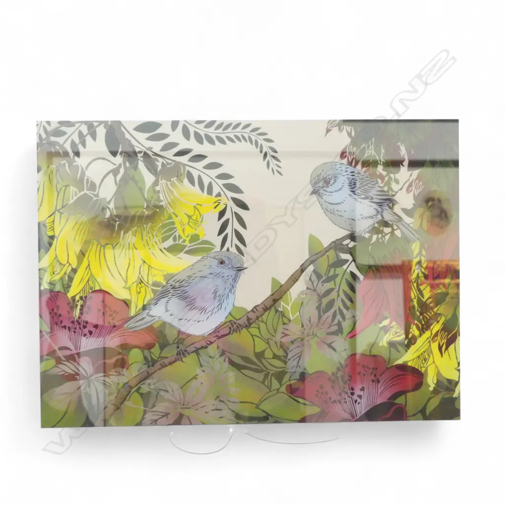 3 FLOX BIRD EDITIONED PRINTS; 357/500, 348/500 + 328/500, 290x490mm Image 1++