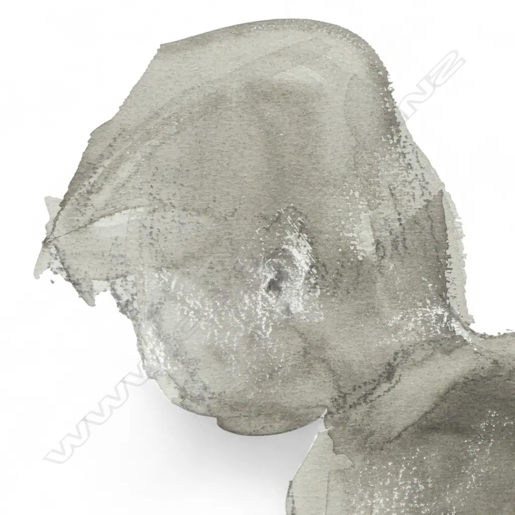 FRAMED W/C NUDE MALE BY ANA MARTINEAU, 570 X 470MM Image 1++