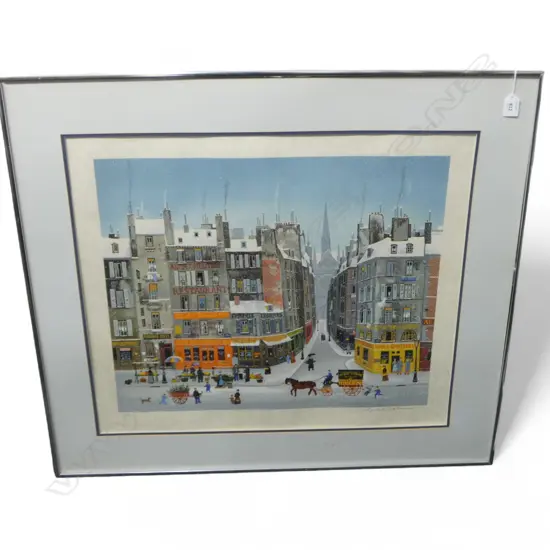 Michel Delacroix (1933-), 'Le Fleche de Notre Dame',