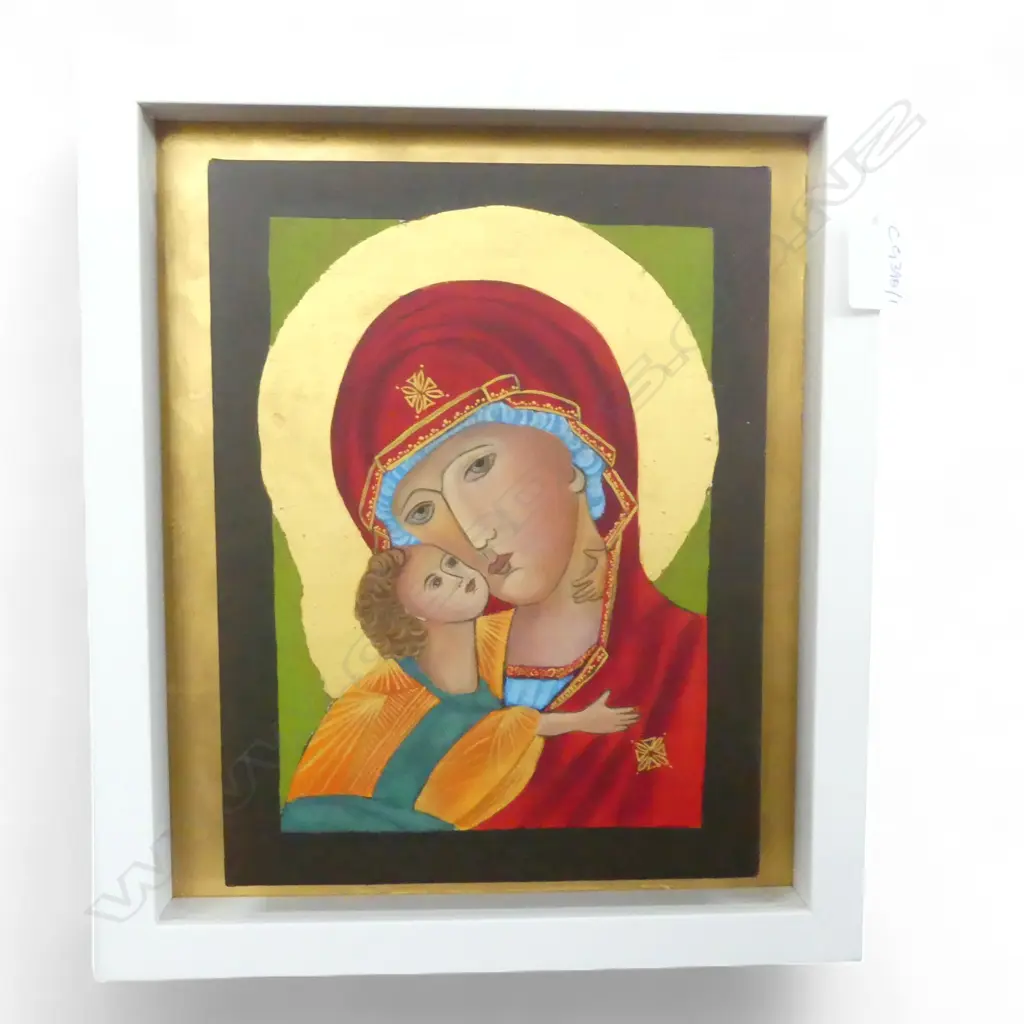 FIRTH JENKINS, ICON, EGG TEMPERA ON WOOD 260x200mm Image 1++