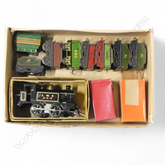 HORNBY O GAUGE CLOCKWORK ENGINE NO 040 2 TENDERS & PARTS