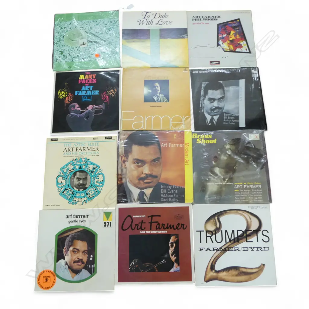 ASST. ART FARMER JAZZ/BLUES LPs Provenance: Ex Collection Wellington Choy Image 1++