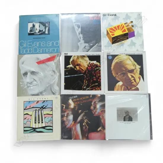 ASST. GIL EVANS JAZZ LPs Provenance: Ex Collection Wellington Choy